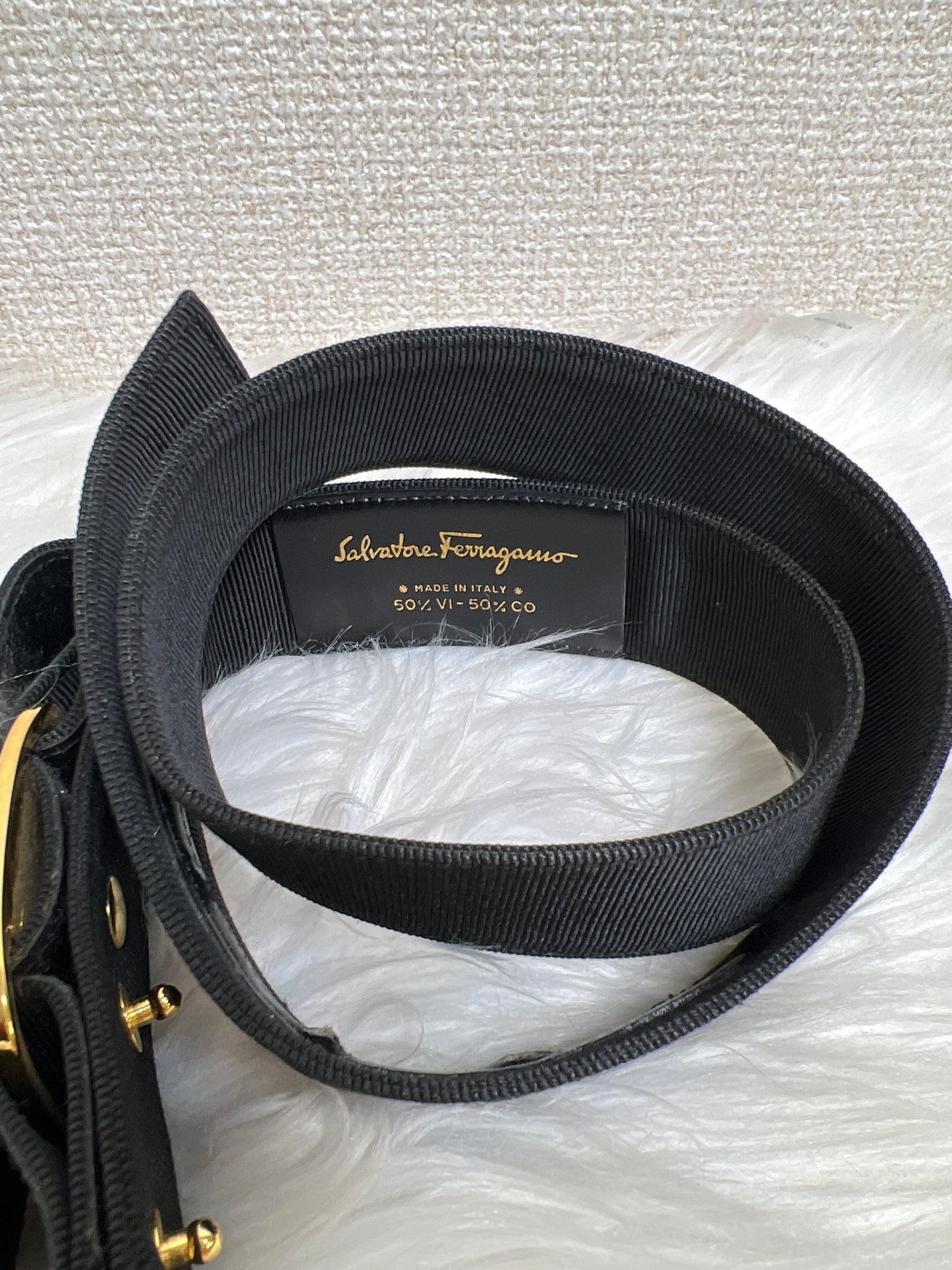 Ferragamo Black Belts A-17086