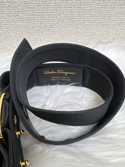 Ferragamo Black Belts A-17086