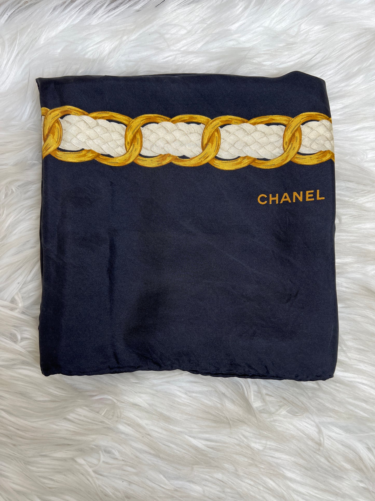 Chanel Black Scarves A-17094