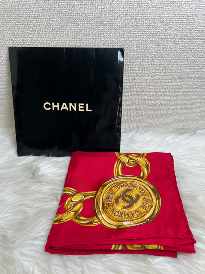 Chanel Red Scarves A-17102