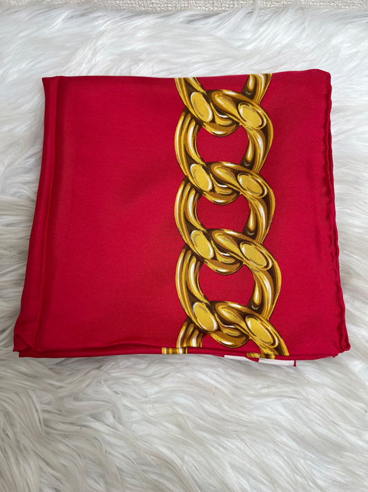 Chanel Red Scarves A-17102
