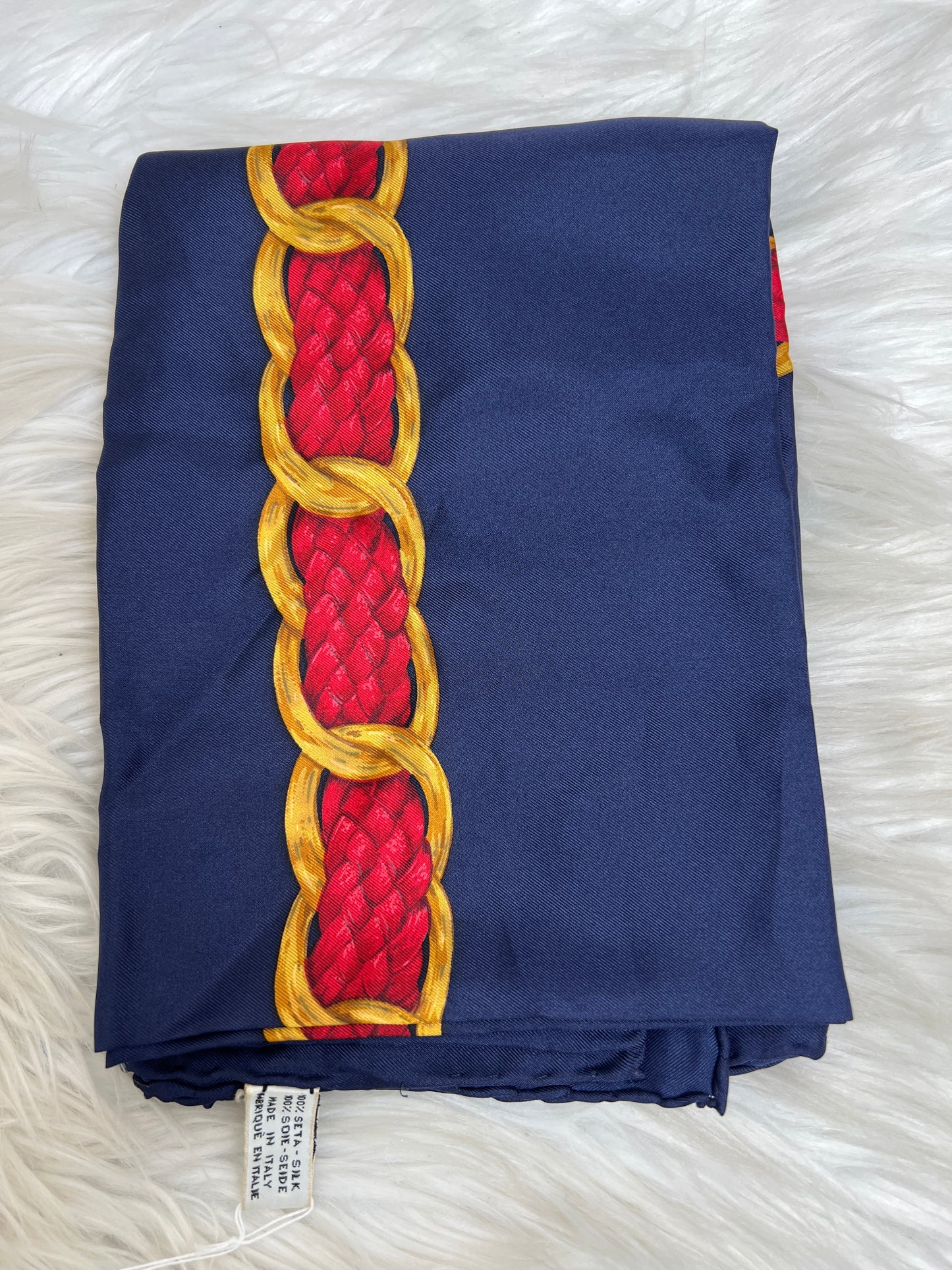 Chanel Navy Scarves A-17105