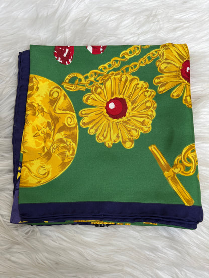 Celine Green Scarves A-17106