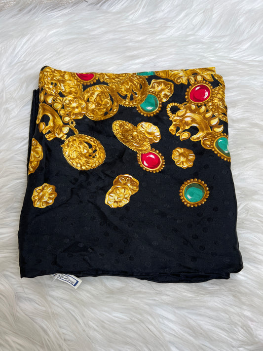 Saint Laurent Black Scarves A-17107