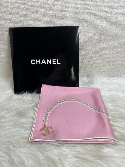 Chanel Pink Scarves A-17108