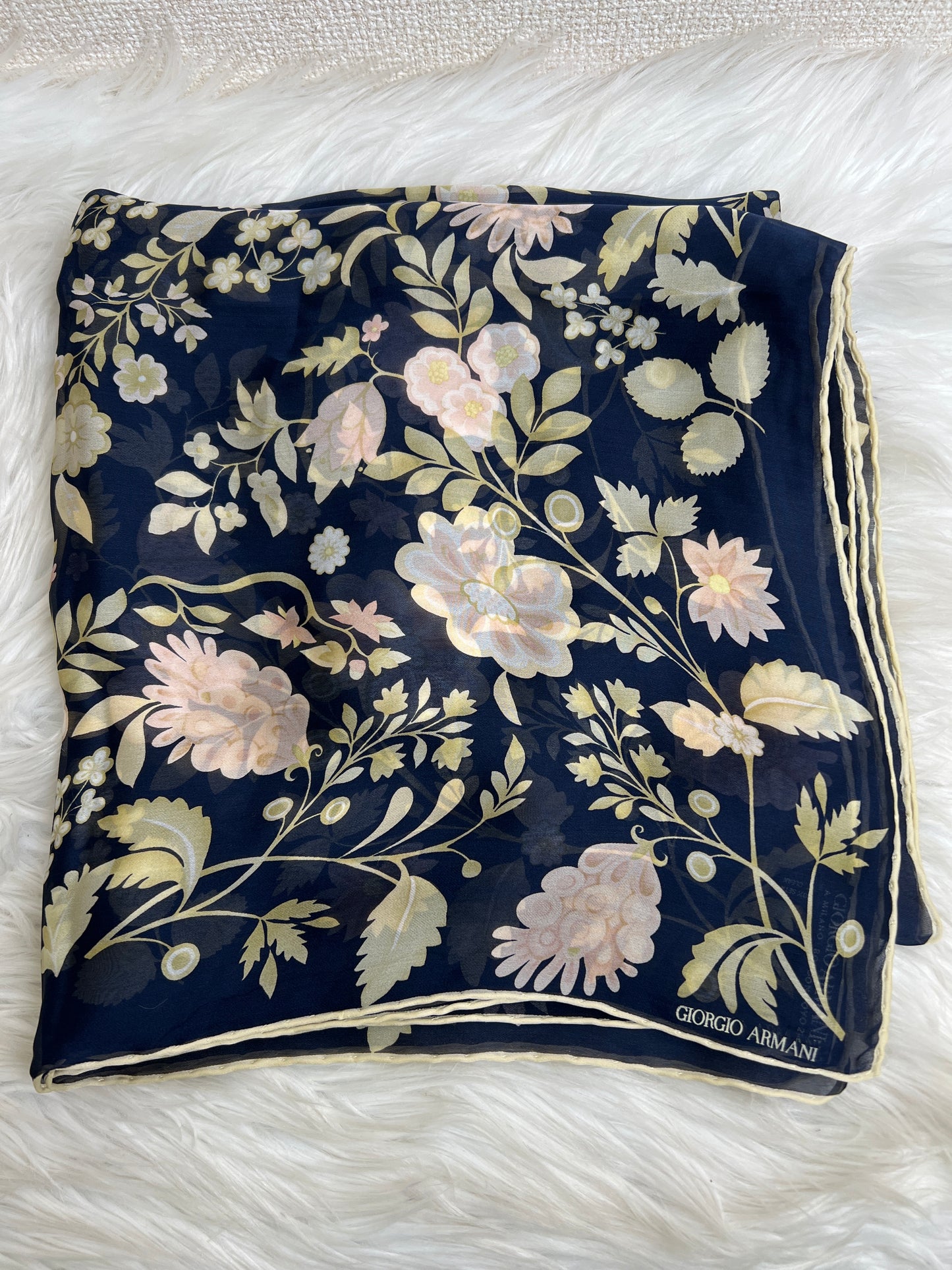 Other Navy Scarves A-17112