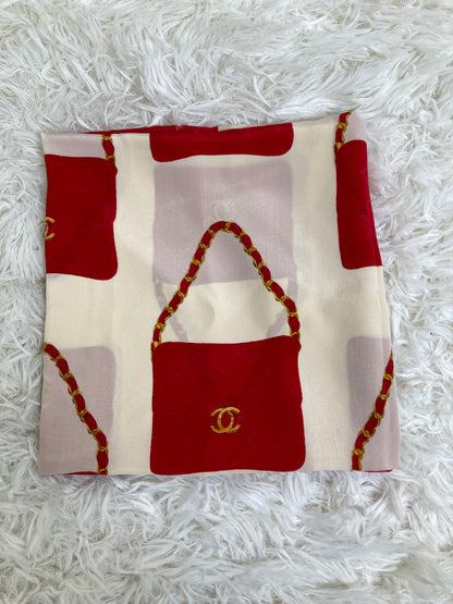 Chanel Red Scarves A-17141