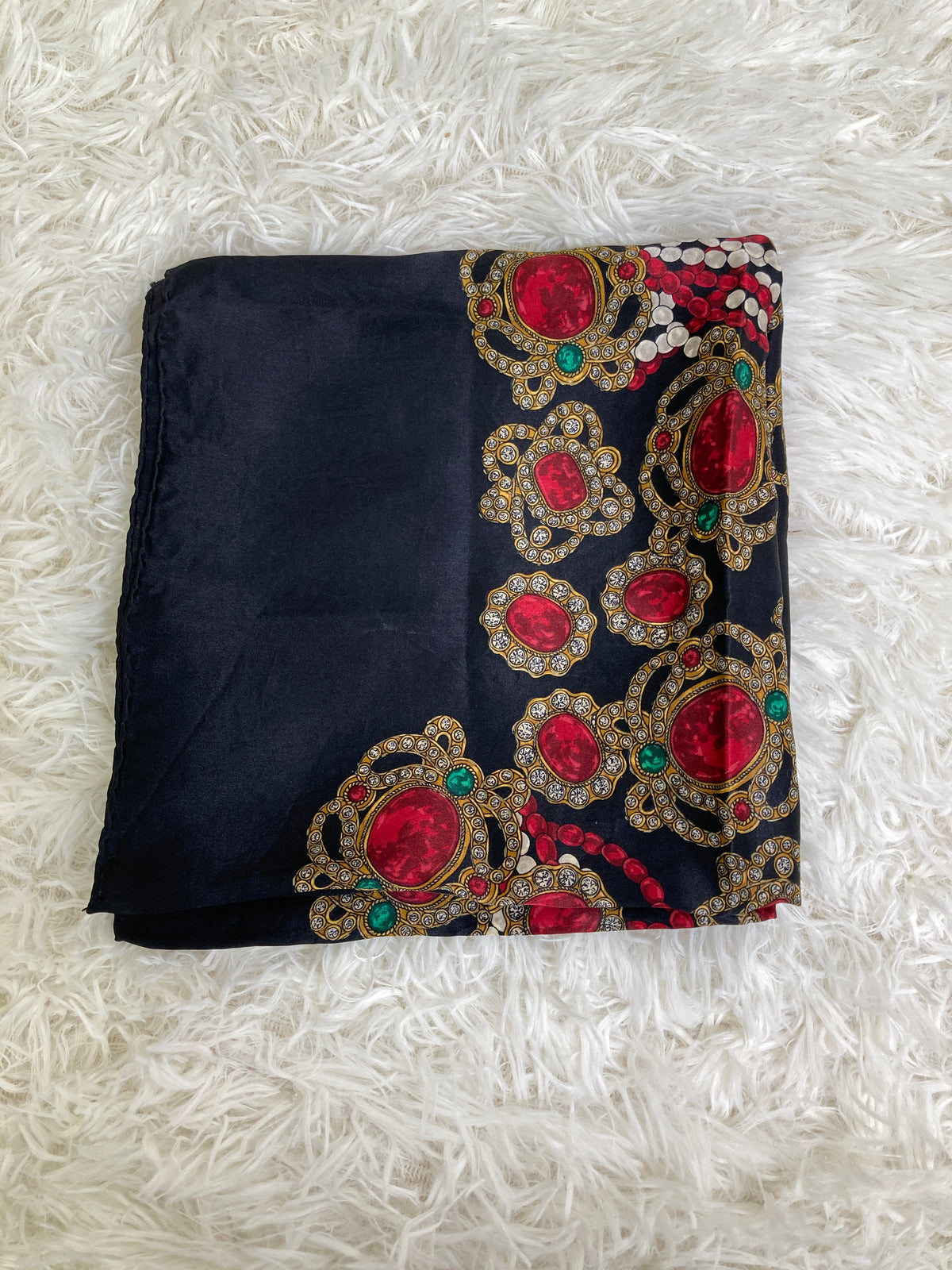 Chanel Black Scarves A-17145