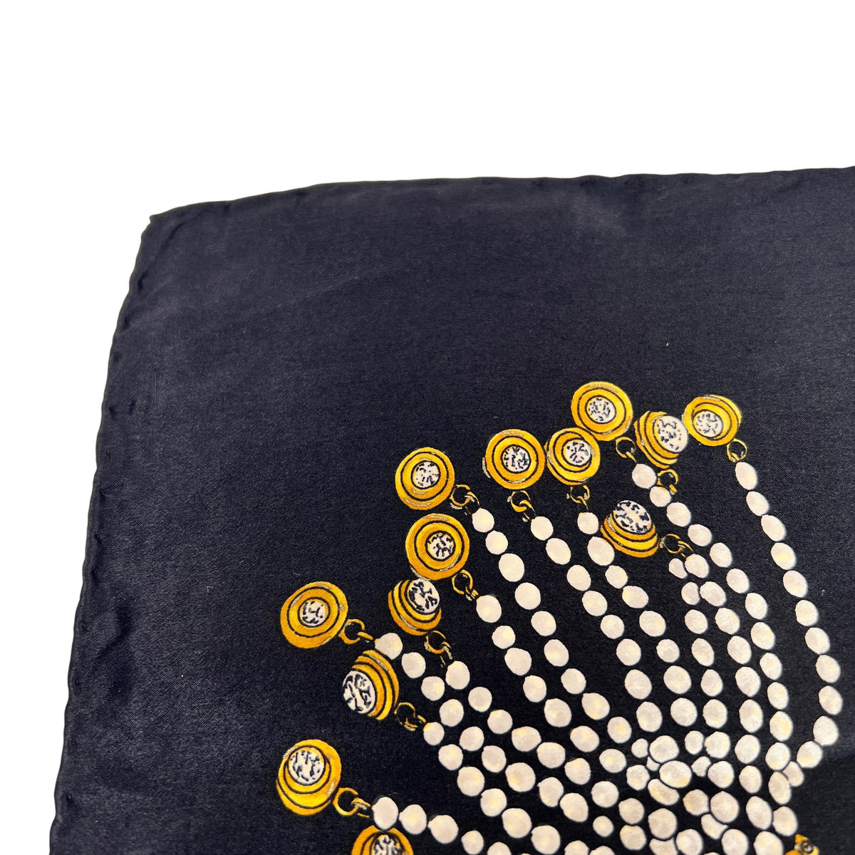 Chanel Black Scarves A-17145