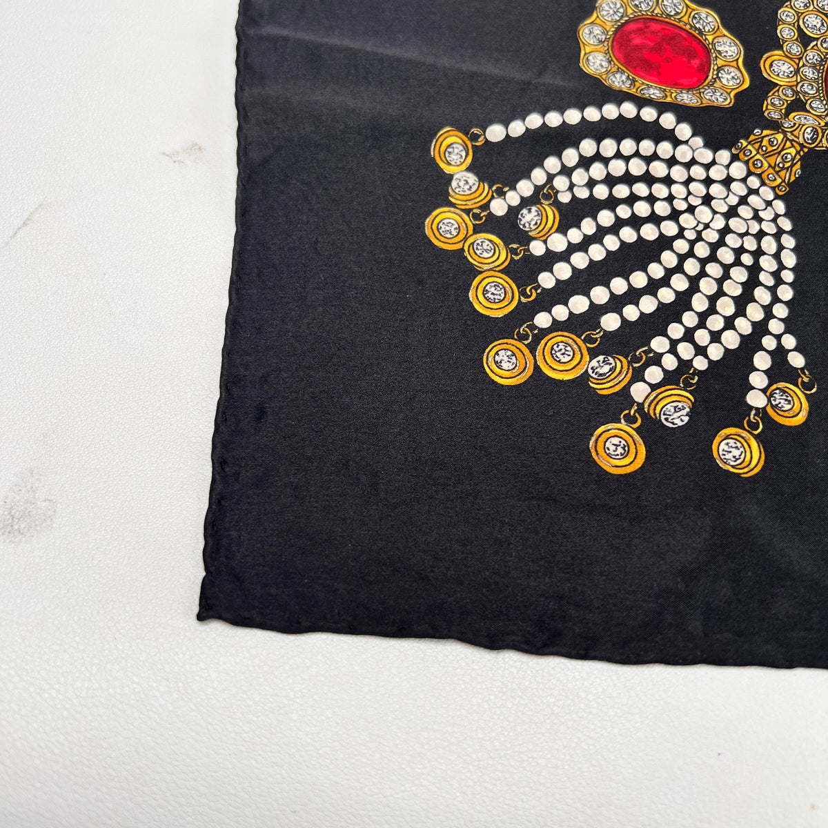 Chanel Black Scarves A-17145