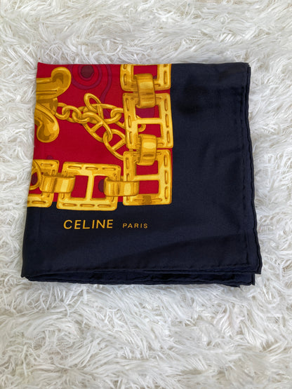 Celine Black Scarves A-17146