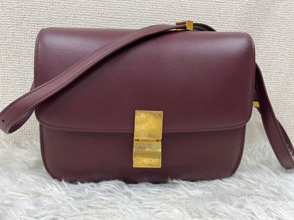 Celine Bordeaux Shoulder Bags A-17160