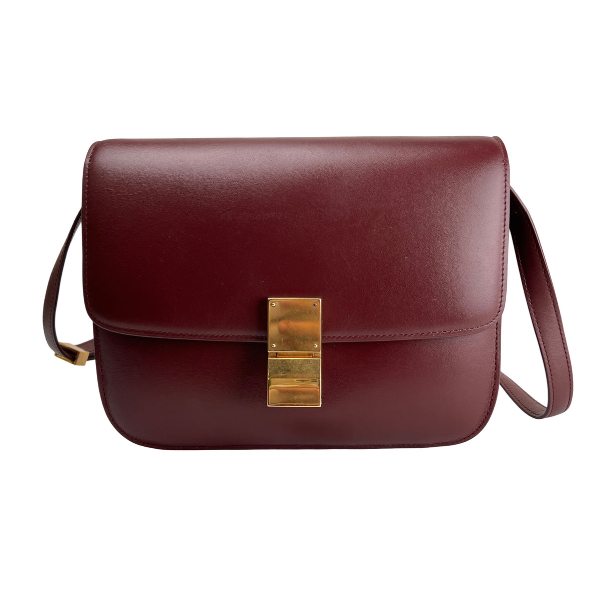 Celine Bordeaux Shoulder Bags A-17160