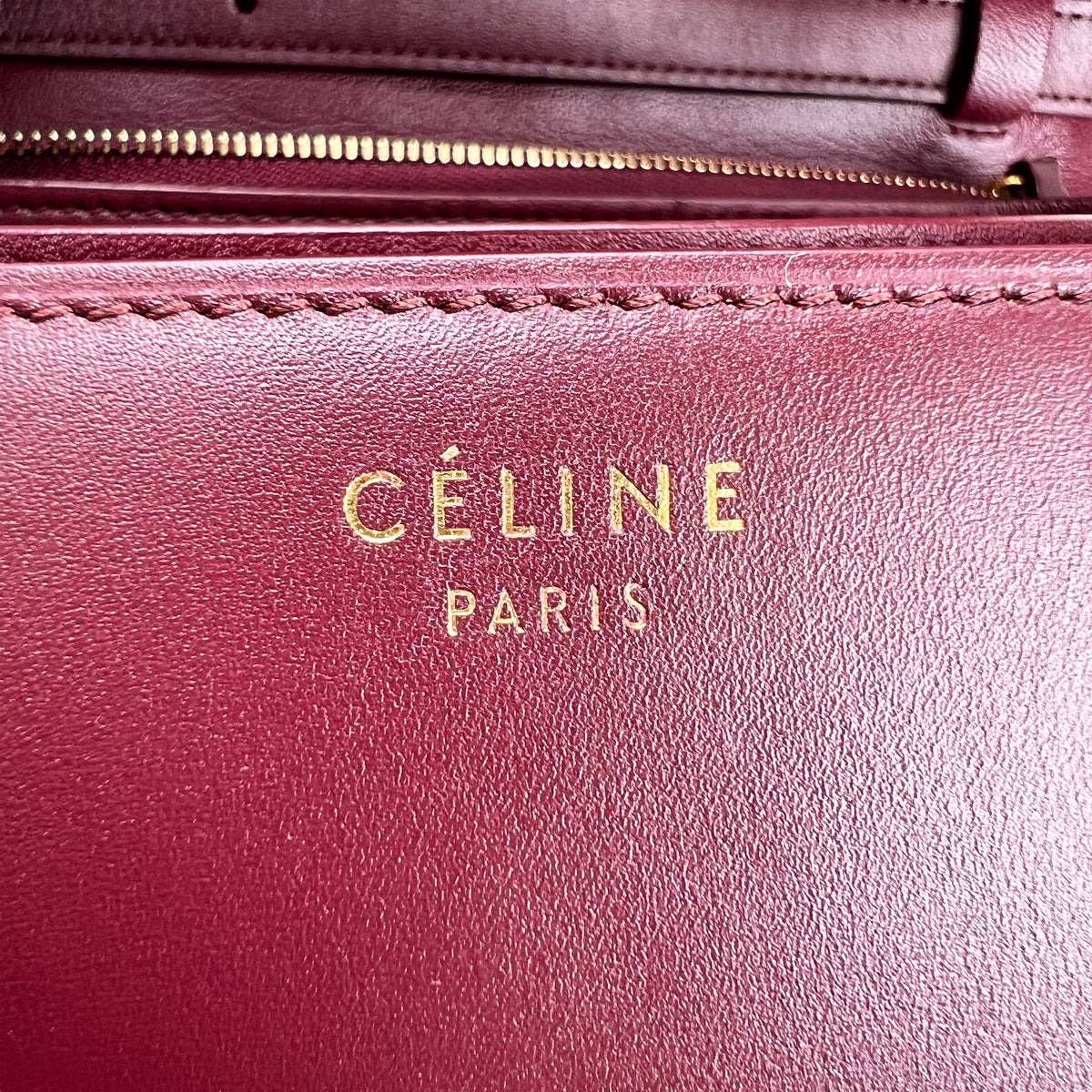 Celine Bordeaux Shoulder Bags A-17160