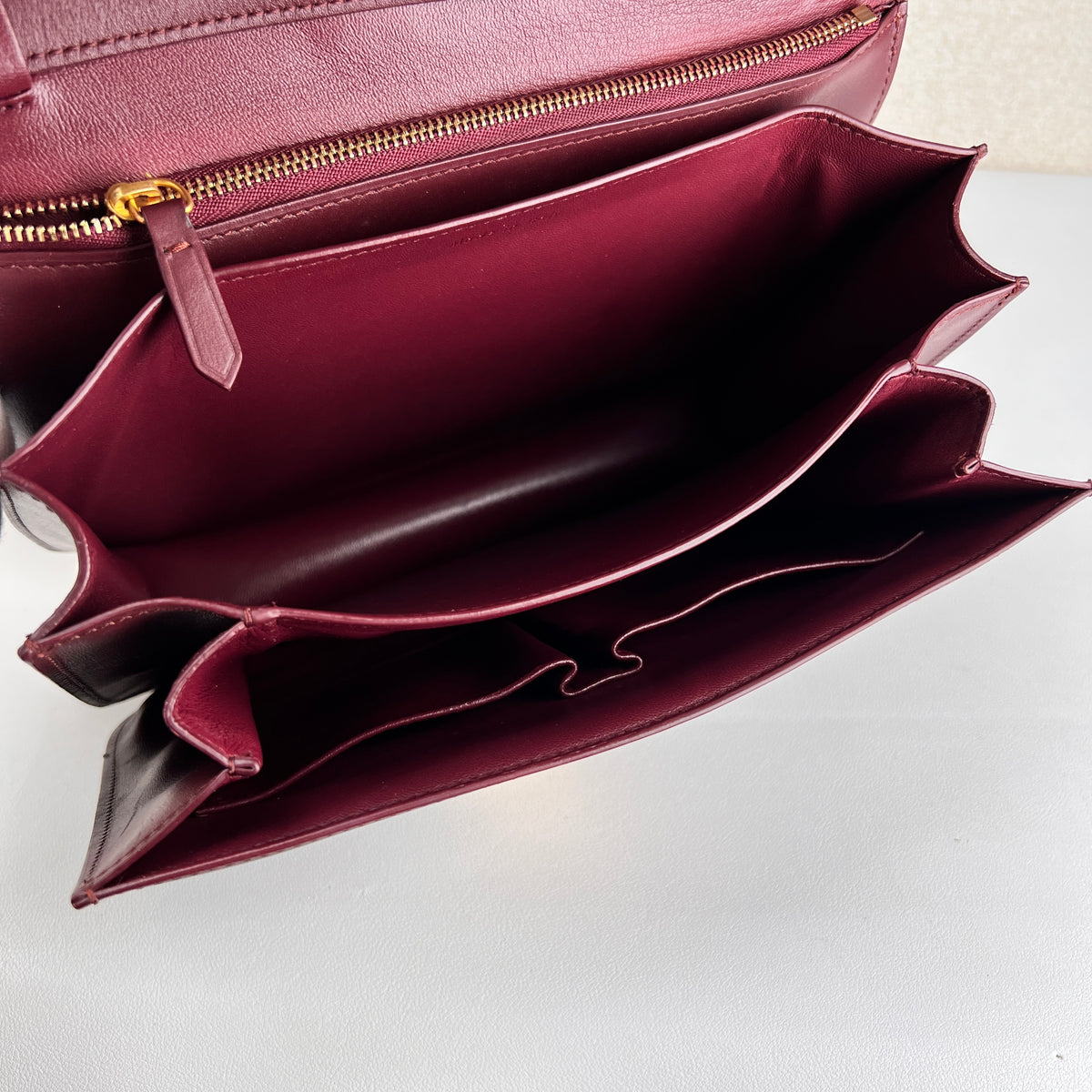 Celine Bordeaux Shoulder Bags A-17160
