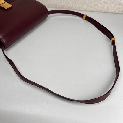 Celine Bordeaux Shoulder Bags A-17160