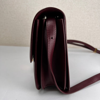 Celine Bordeaux Shoulder Bags A-17160