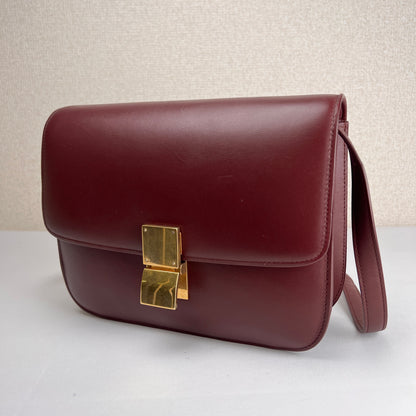 Celine Bordeaux Shoulder Bags A-17160
