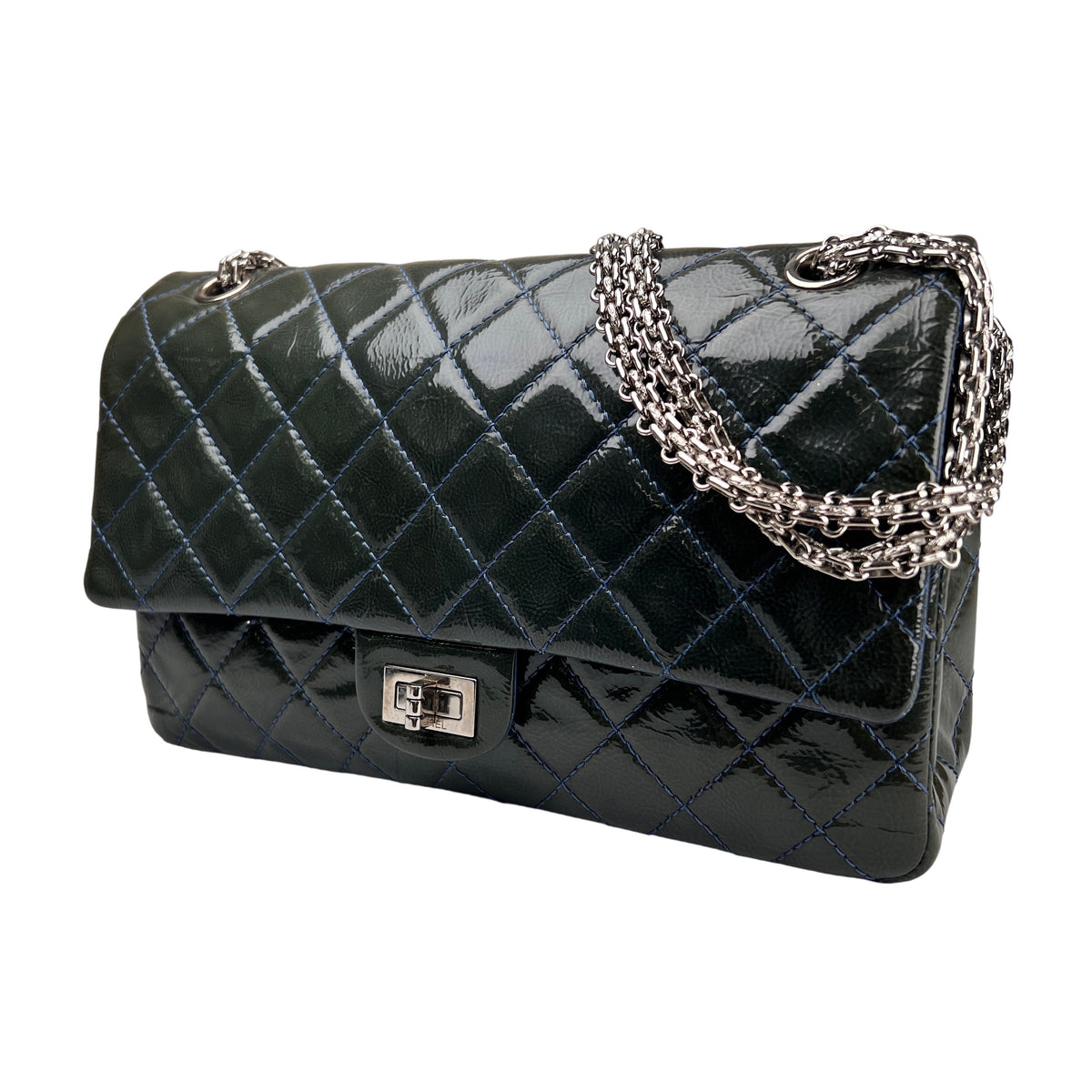 Chanel Green Shoulder Bags A-17166