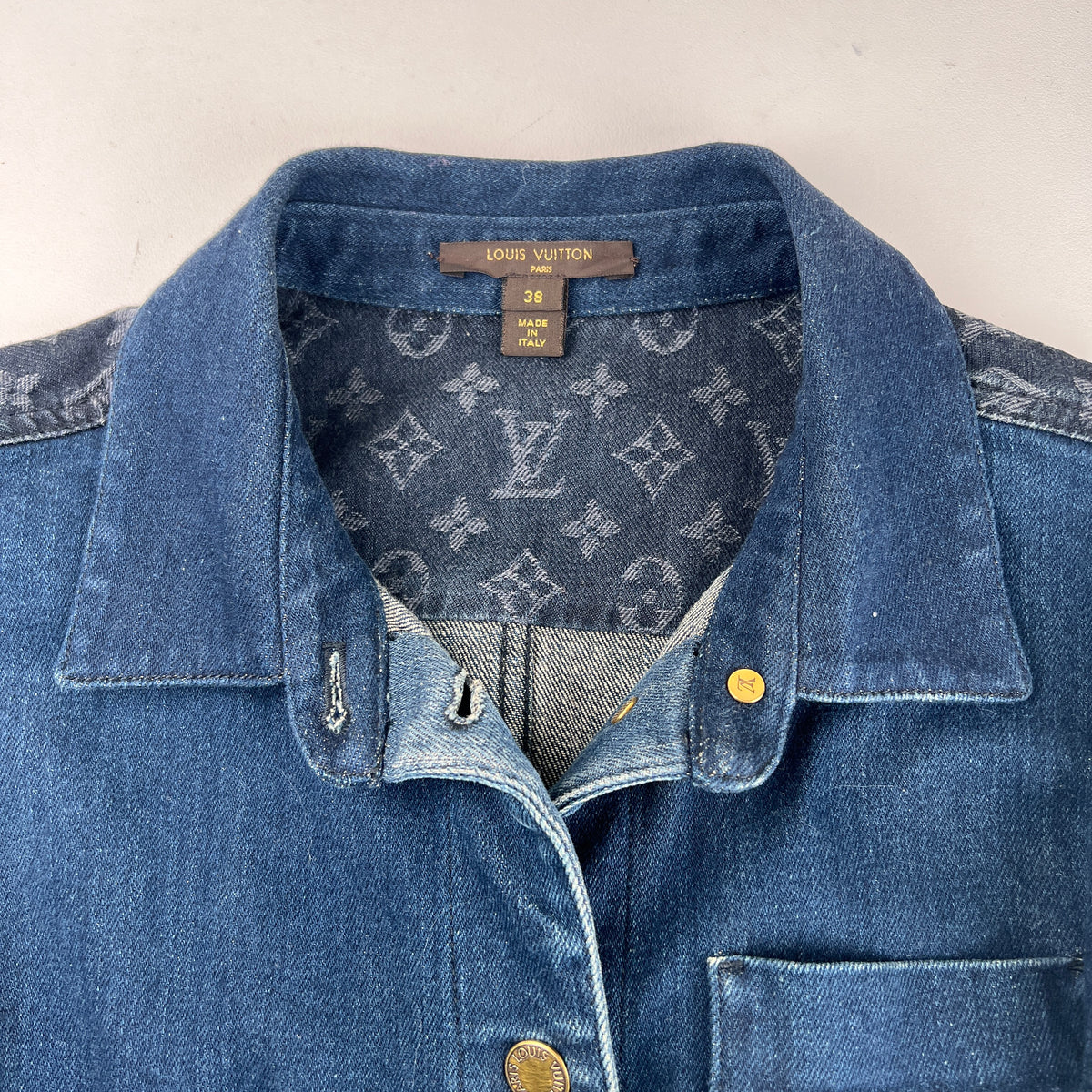Louis Vuitton Blue Apparel A-17177