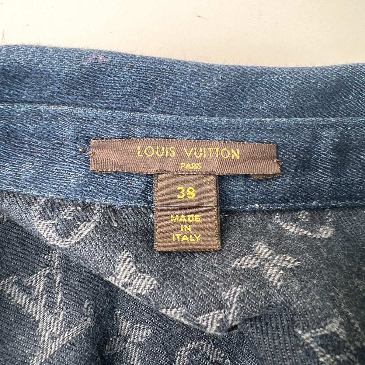 Louis Vuitton Blue Apparel A-17177