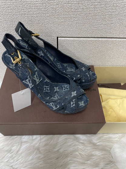 Louis Vuitton Blue Shoes A-17178