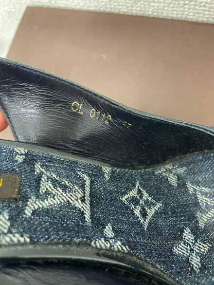 Louis Vuitton Blue Shoes A-17178