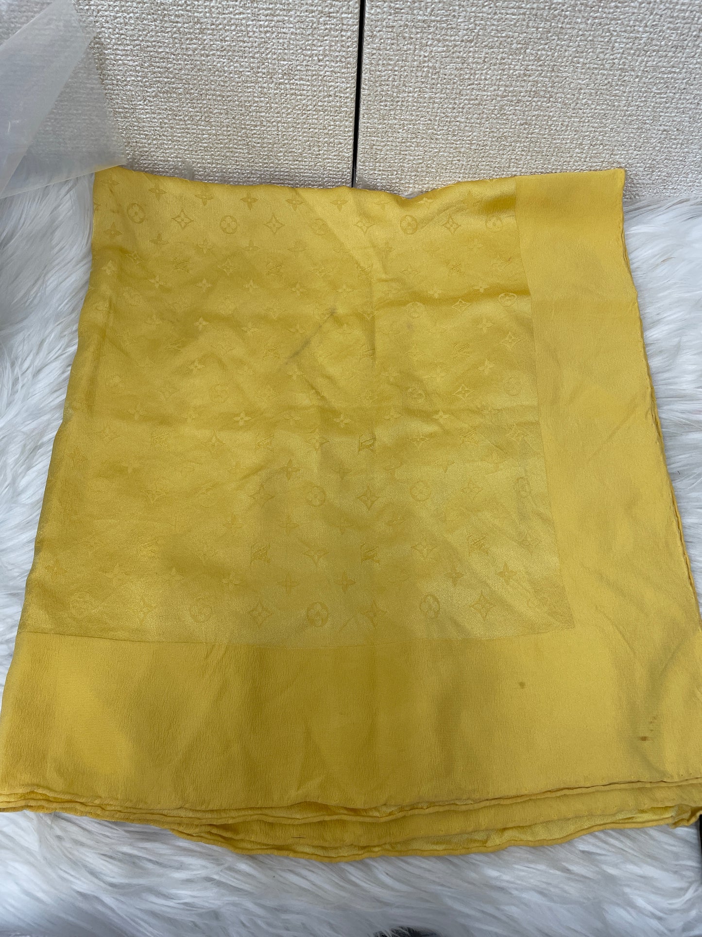 Louis Vuitton Yellow Scarves A-17186