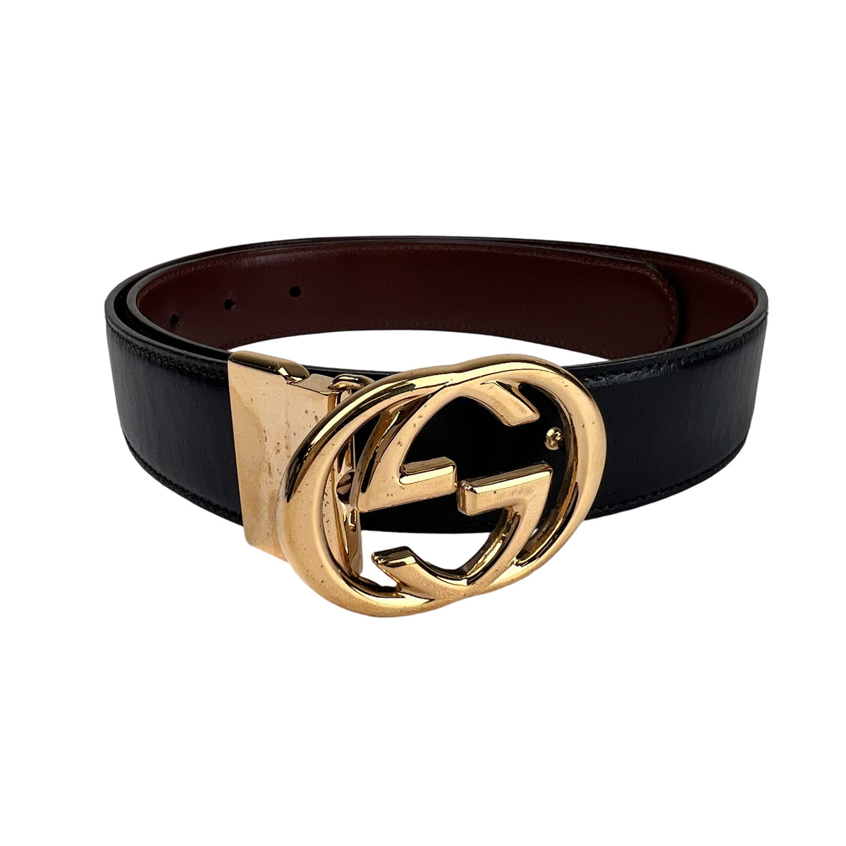 Gucci Black Belts A-17187