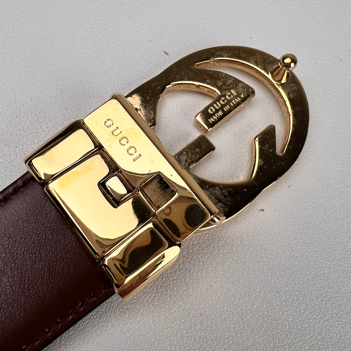 Gucci Black Belts A-17187