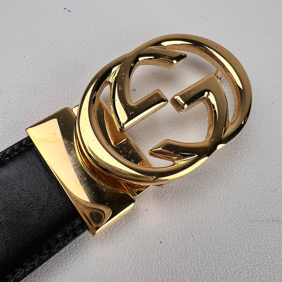Gucci Black Belts A-17187