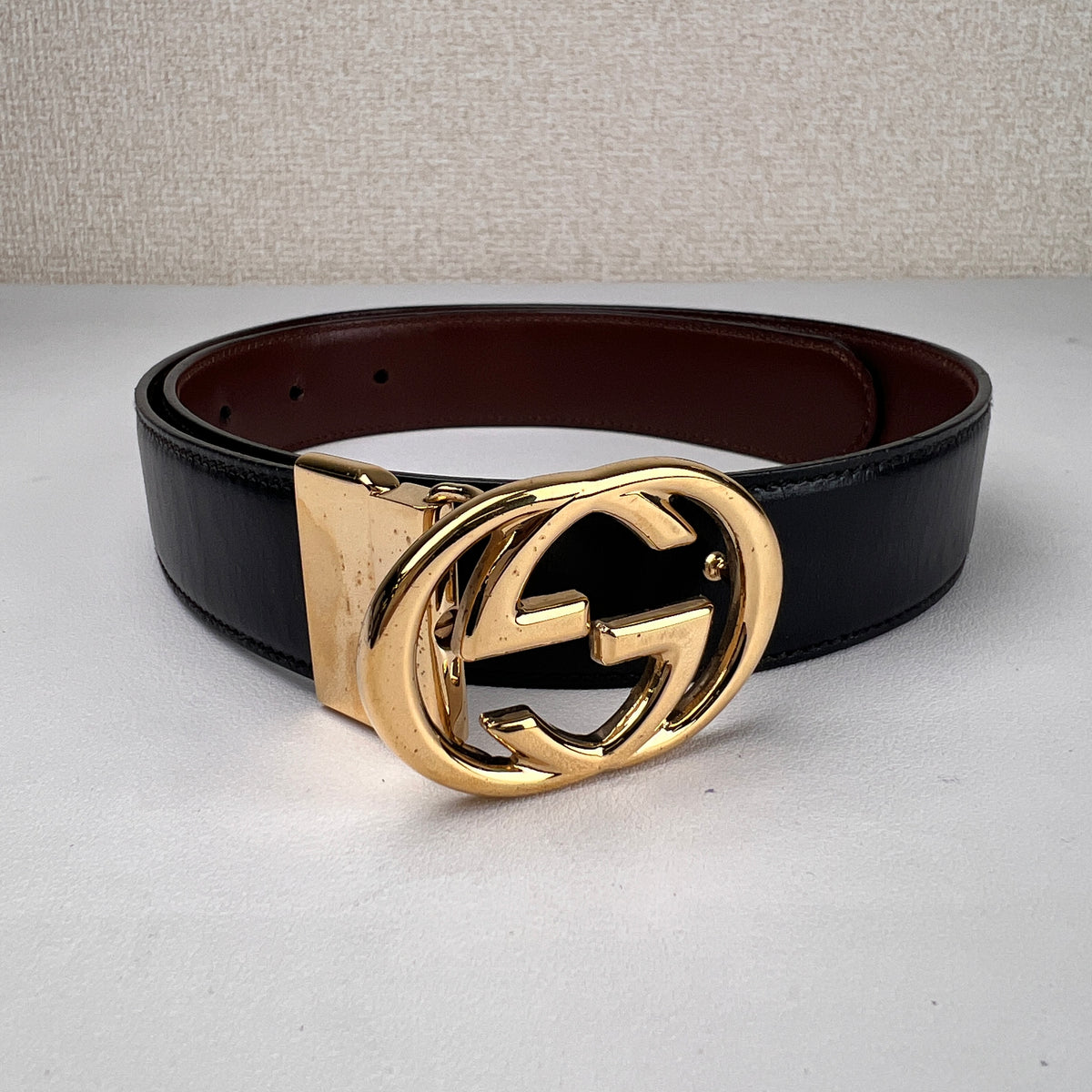Gucci Black Belts A-17187
