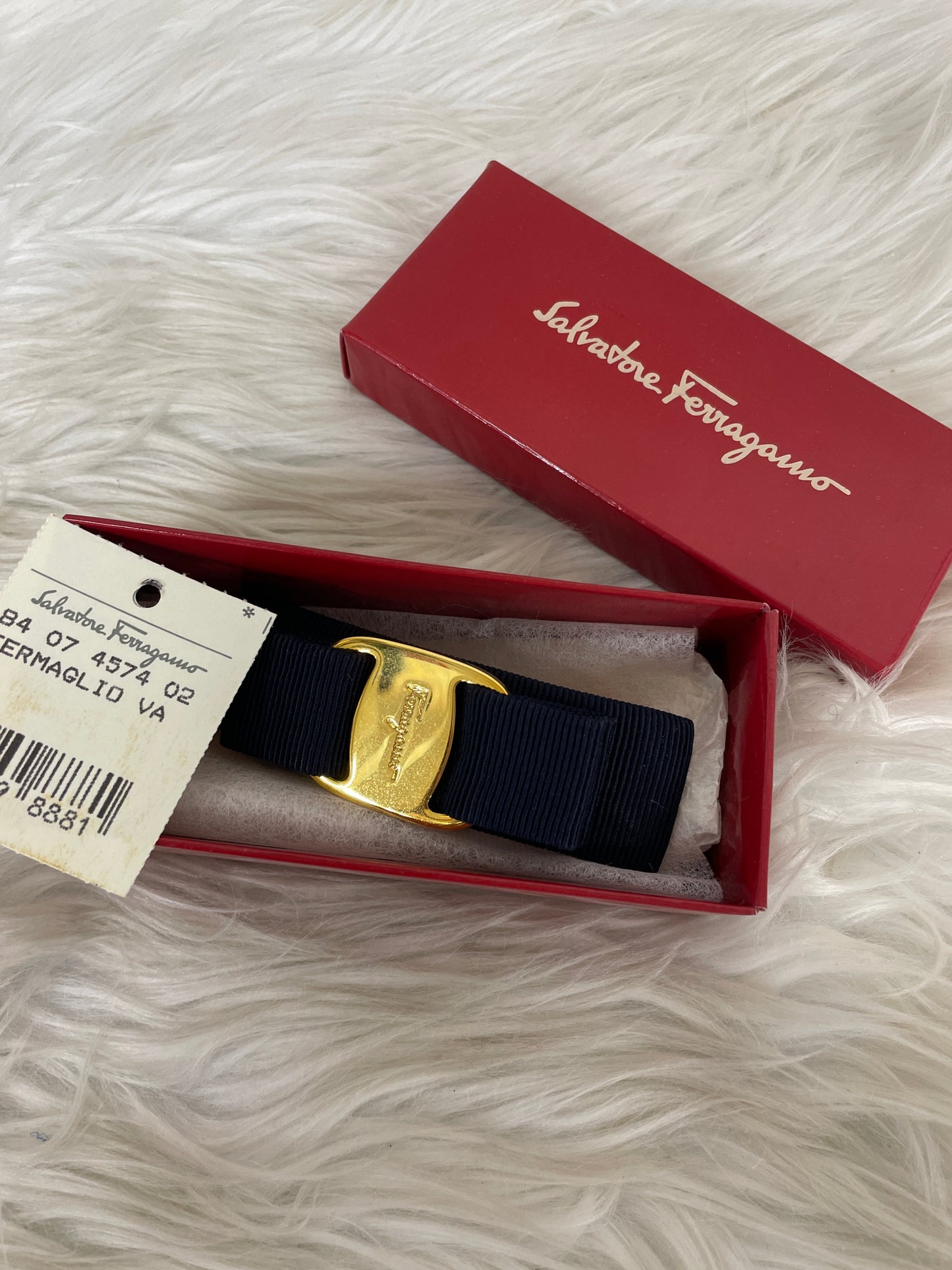 Ferragamo Navy A-17210