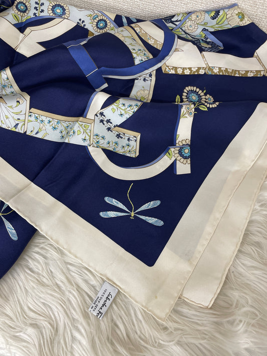 Ferragamo Navy Scarves A-17217