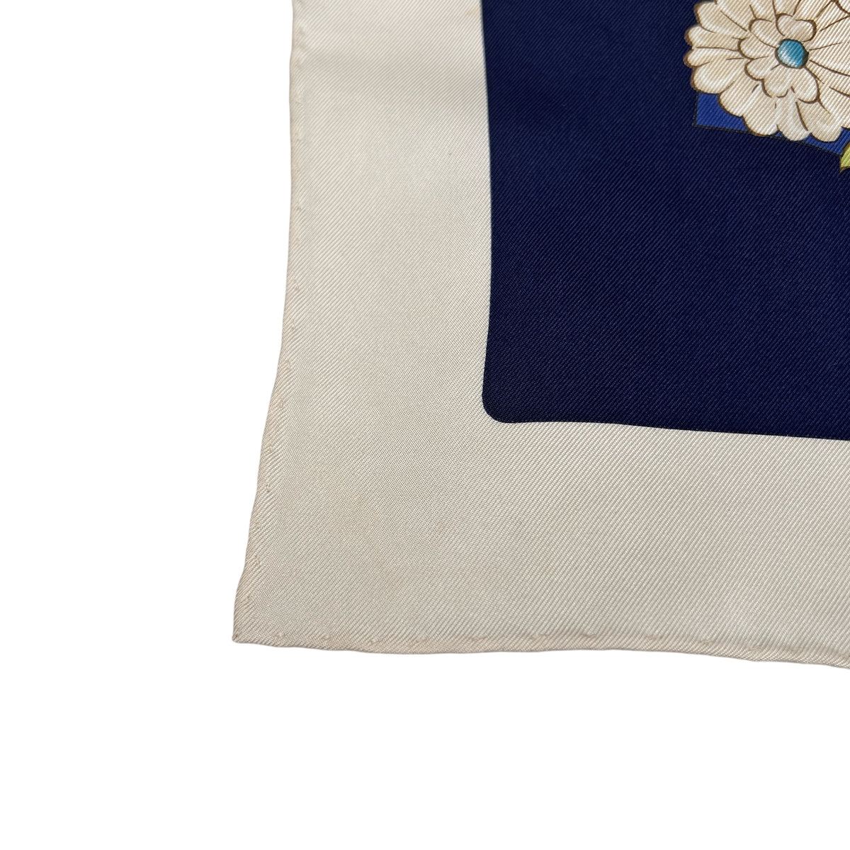 Ferragamo Navy Scarves A-17217
