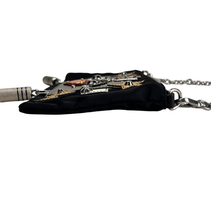 Prada Black Shoulder Bags A-17227