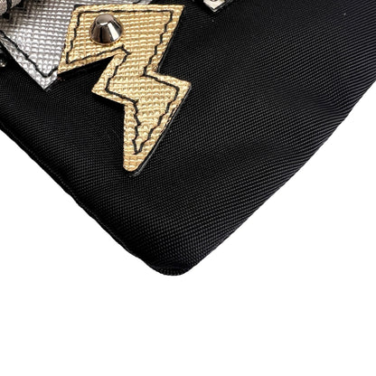 Prada Black Shoulder Bags A-17227
