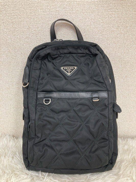 Prada Black Backpacks A-17228
