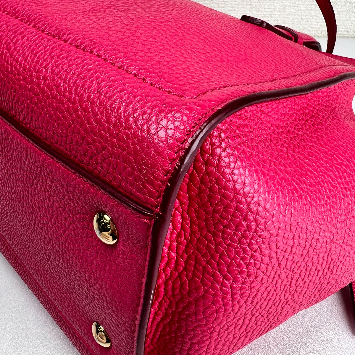 Ferragamo Purple Handle Bags A-17230