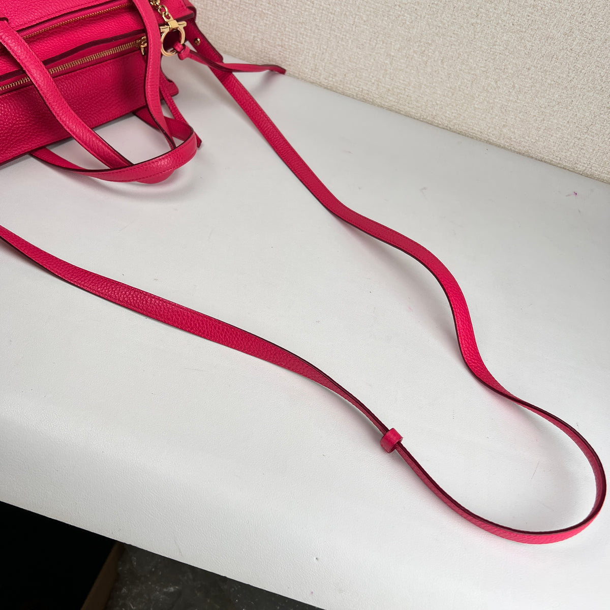 Ferragamo Purple Handle Bags A-17230