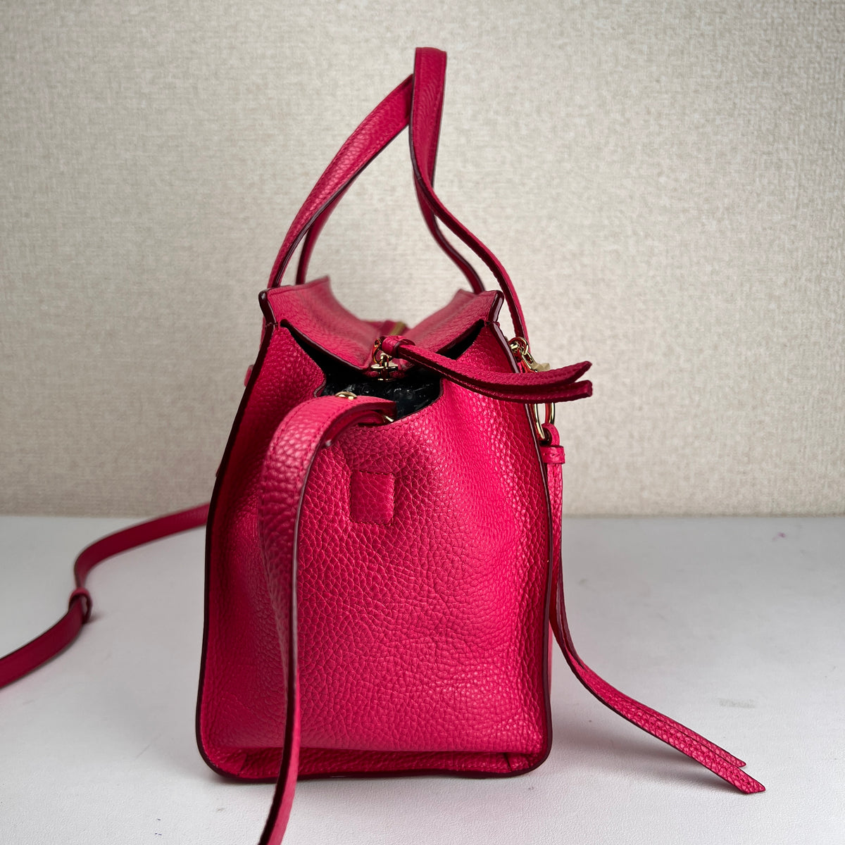 Ferragamo Purple Handle Bags A-17230