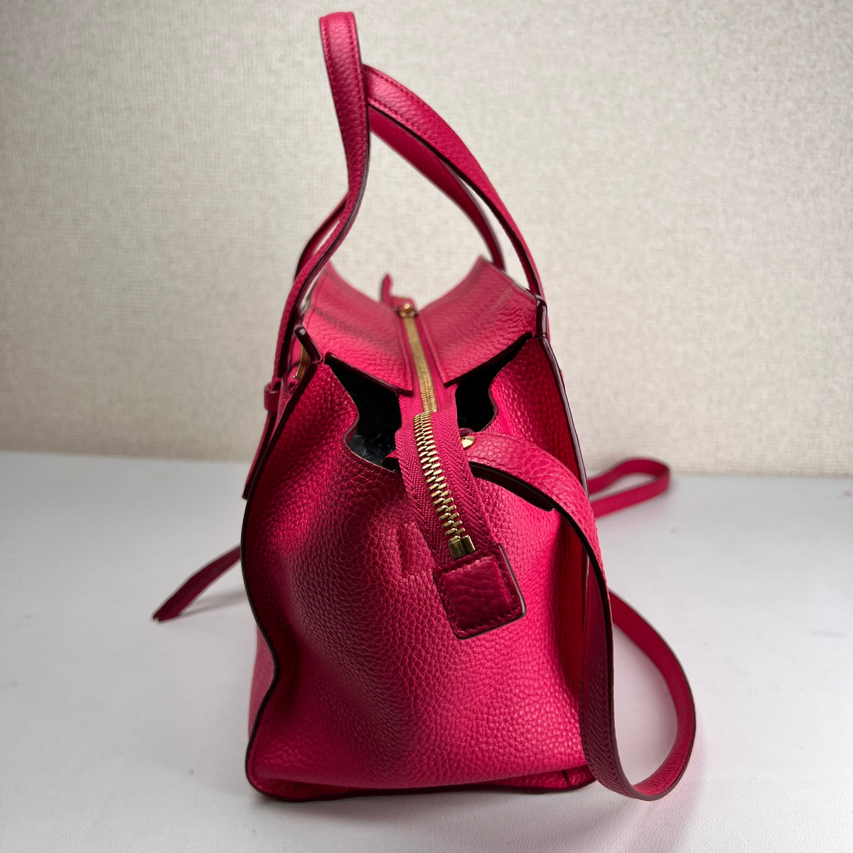Ferragamo Purple Handle Bags A-17230