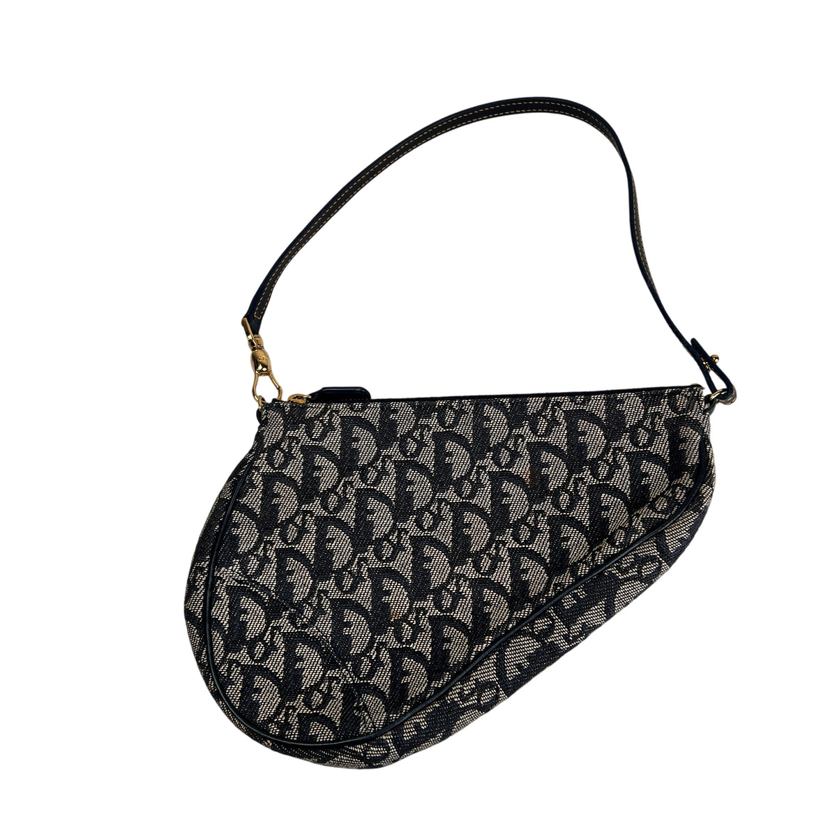 Dior Navy Handle Bags A-17233