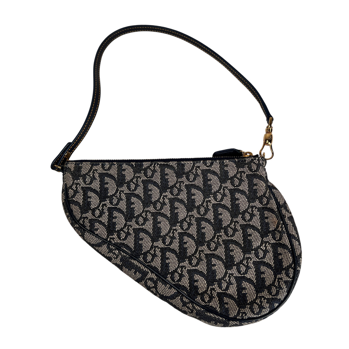 Dior Navy Handle Bags A-17233