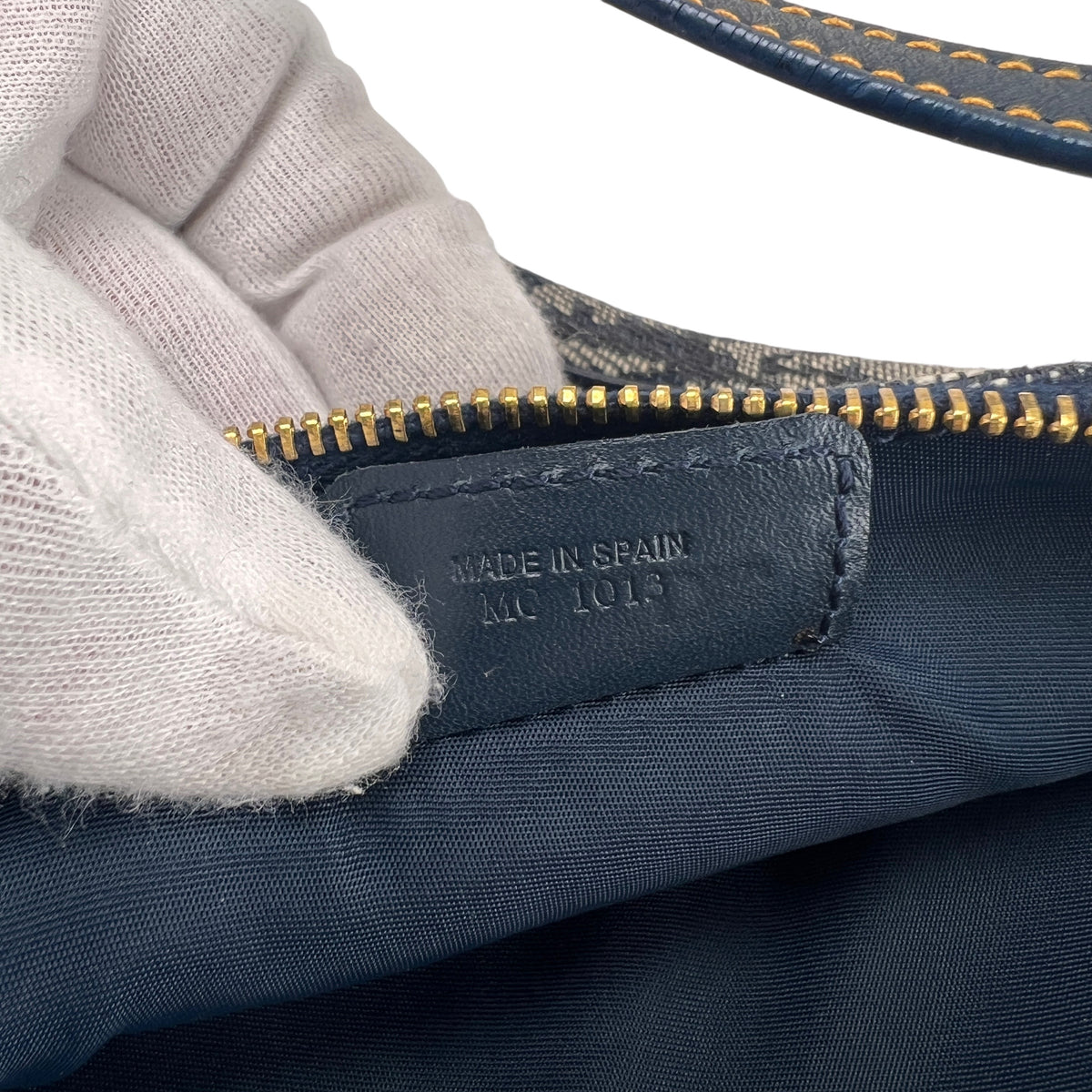 Dior Navy Handle Bags A-17233