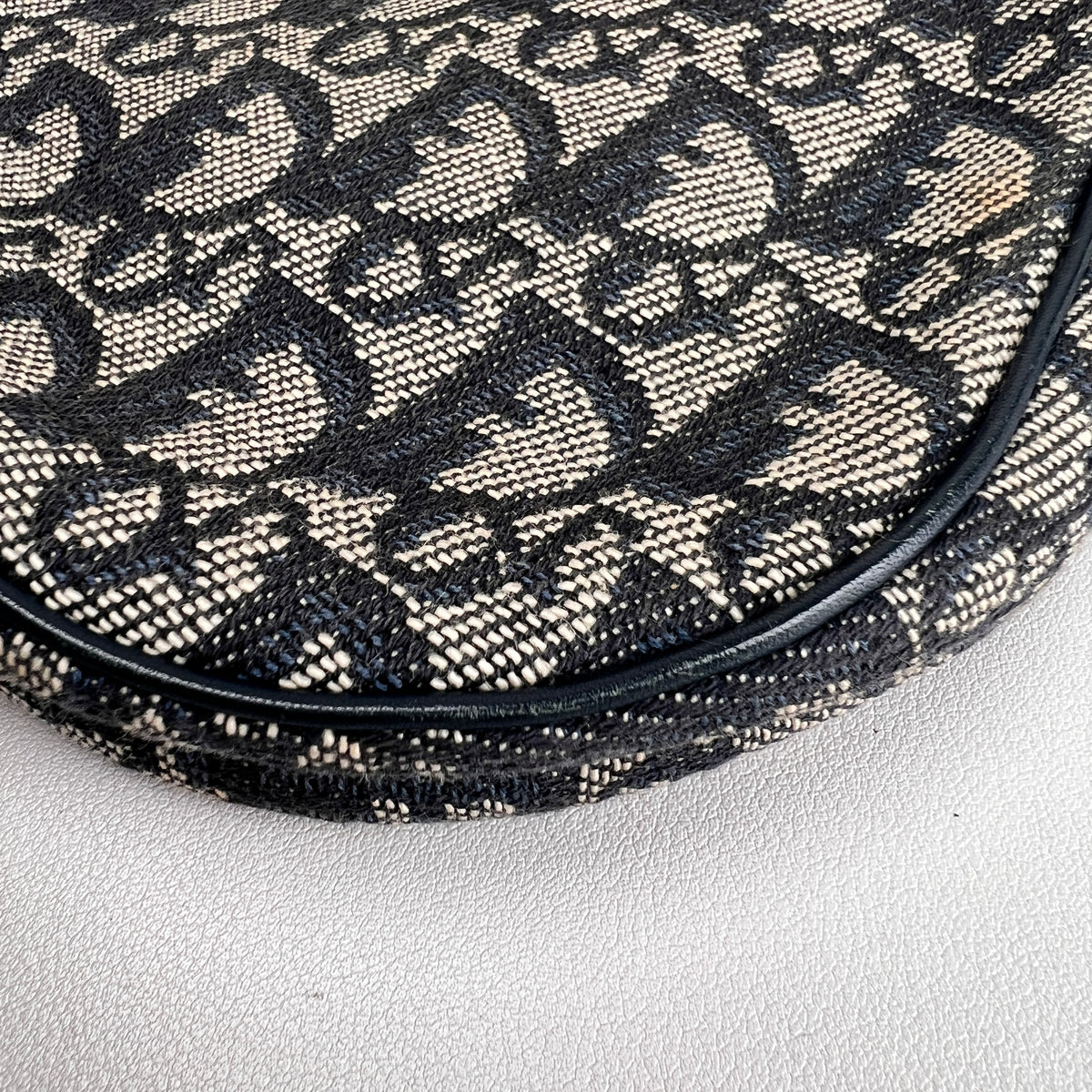Dior Navy Handle Bags A-17233