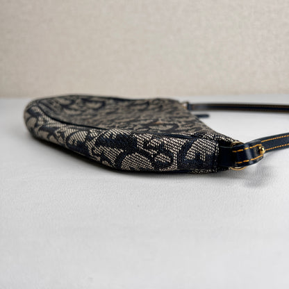 Dior Navy Handle Bags A-17233