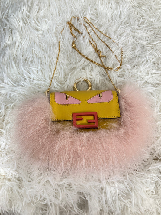 Fendi Multicolor Shoulder Bags A-17235