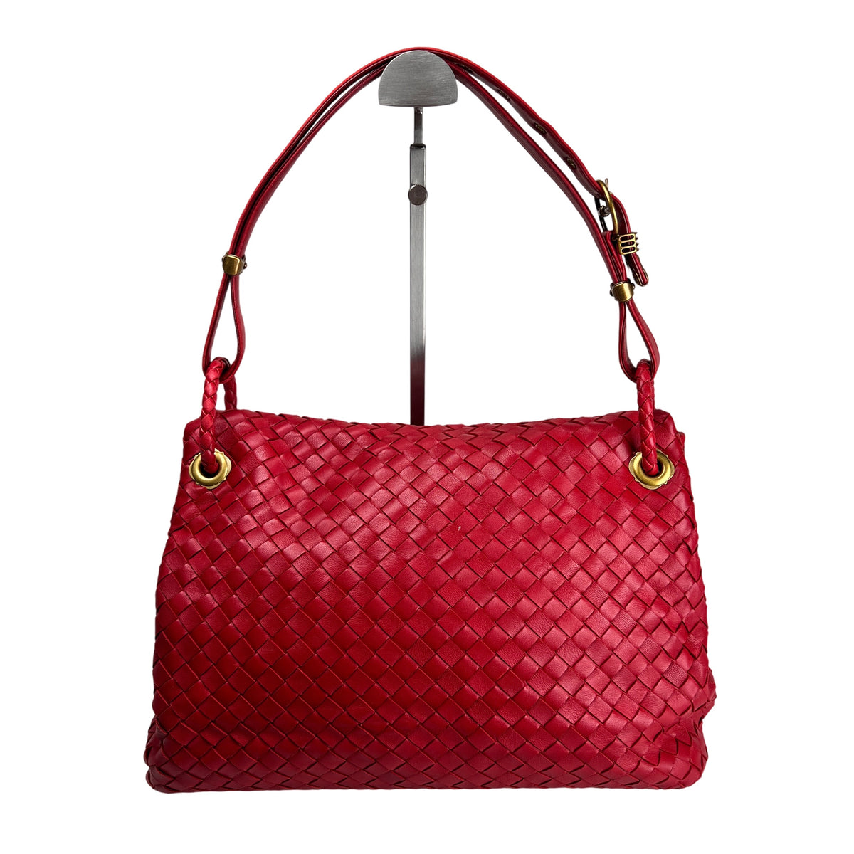 Bottega Veneta Red Shoulder Bags A-17240