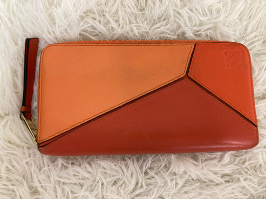 Loewe Orange Wallets A-17245